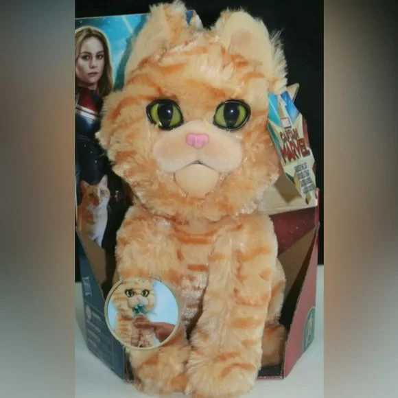 Marvel Crafty Creatures - FLERKEN Plush Toy (Goose The Cat From Captain Marvel)